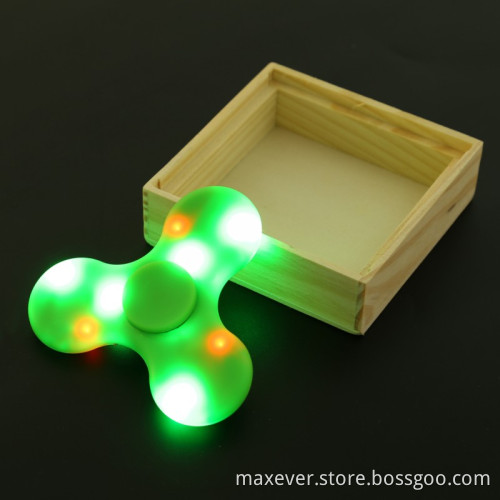 Bluetooth Speaker LED Hand Spinner LED Fidget Spinner Bluetooth 4.0